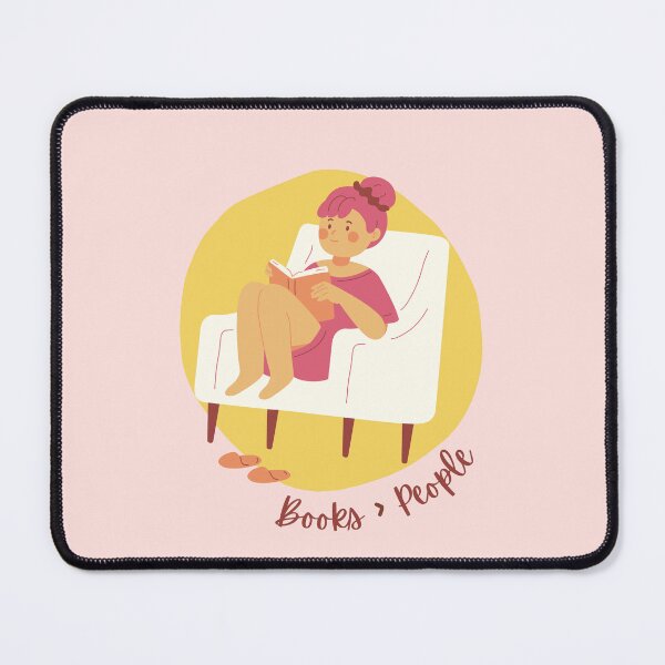 Item preview, Books & girl Bookworm Gift designed and sold by SweetbeStore.