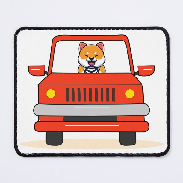 Item preview, Dog driving a car designed and sold by hayamahsud.