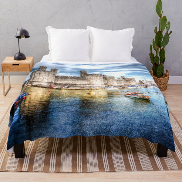 Item preview, Caernarfon Castle At Dusk designed and sold by Paul Thompson Photography.