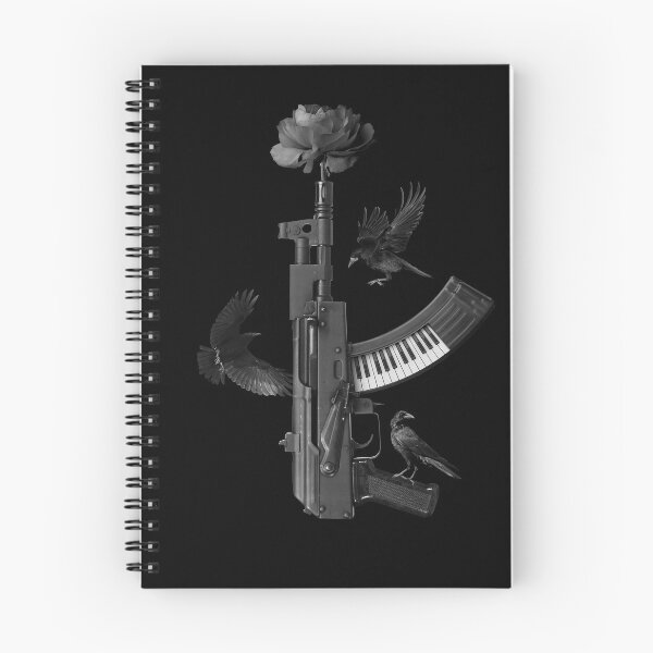 Item preview, BLCK Machine gun & Ravens designed and sold by BLCK-STORE.