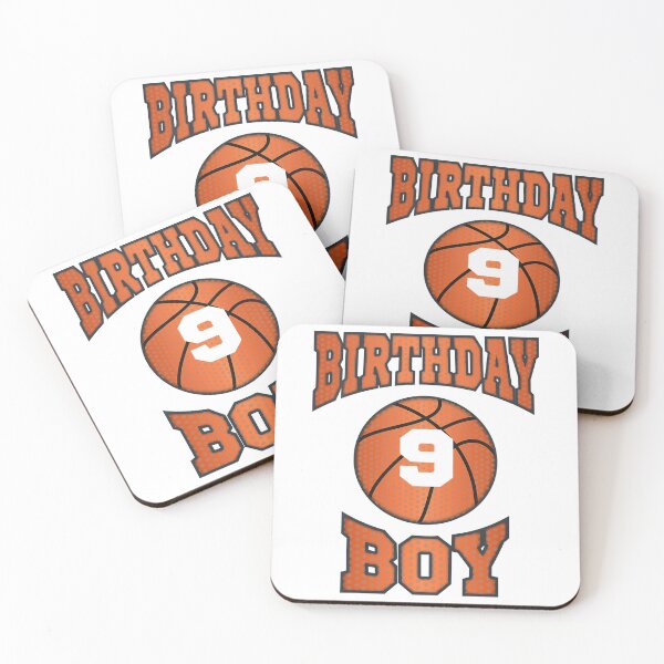 Item preview, 9th Birthday Boy Basketball 9 Year Olds designed and sold by jackjerry.