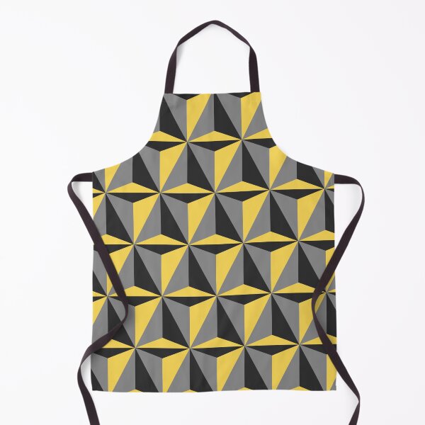 Item preview, Mustard Yellow and Gray Geometric designed and sold by amethystdesign.