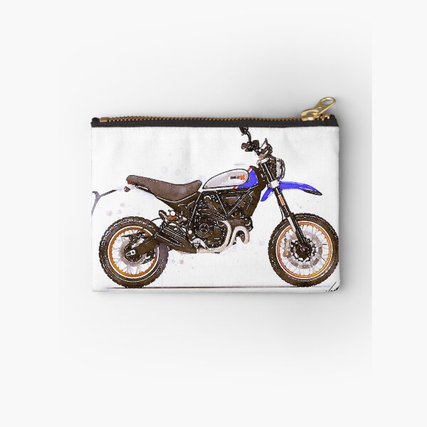 Item preview, Watercolor Italian Scrambler Motorcycle - original watercolor by Vart. designed and sold by vartstudio.