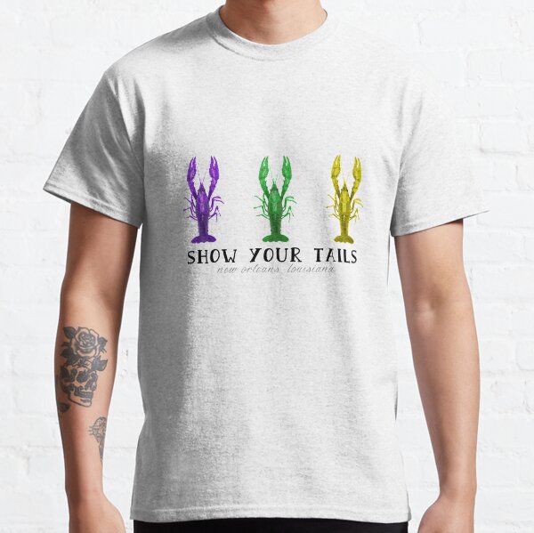 Mardi Gras Tails Classic T-Shirt