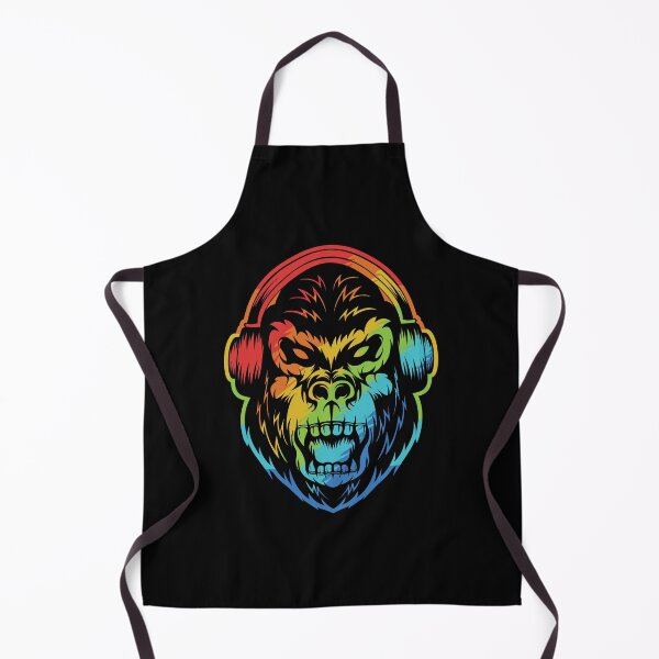 Item preview, Cool Gorilla Head designed and sold by Prince - Bestseller ★★★★★.