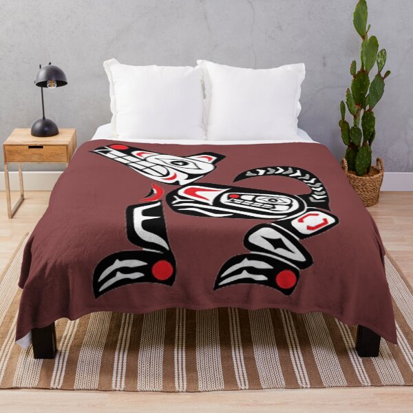 Item preview, Totem figure, Totem pole, Wolf, Spirit Animal, Native American Art, Native American animal art, Pacific Northwest Art, Tribal Art, designed and sold by Nostrathomas66.