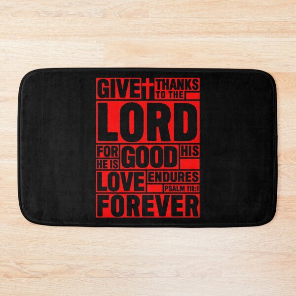 Item preview, Psalm 118:1 Give thanks to the LORD designed and sold by plushism.