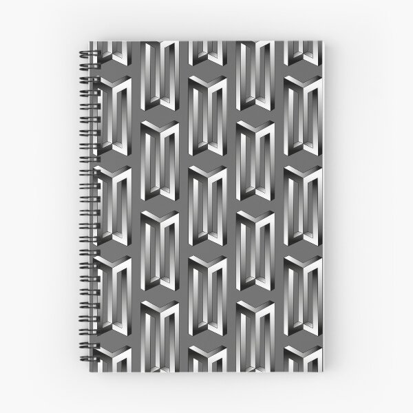 Item preview, Illusions - Metal Structure Pattern designed and sold by LifeboatDesign.