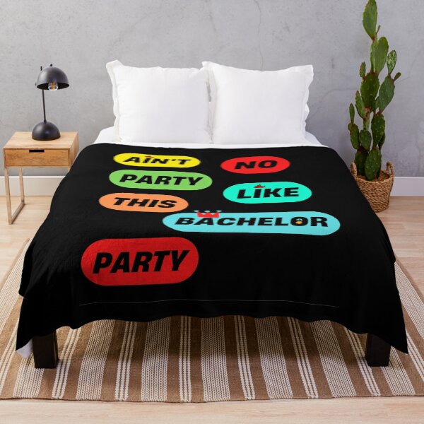 Item preview, Ain't no party like this bachelor party designed and sold by Tropium-Designs.