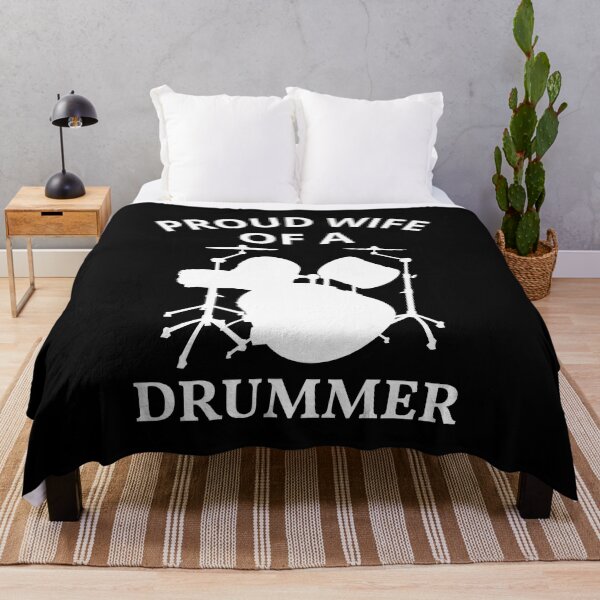Item preview, Proud Wife of a Drummer designed and sold by manishfzr1995.