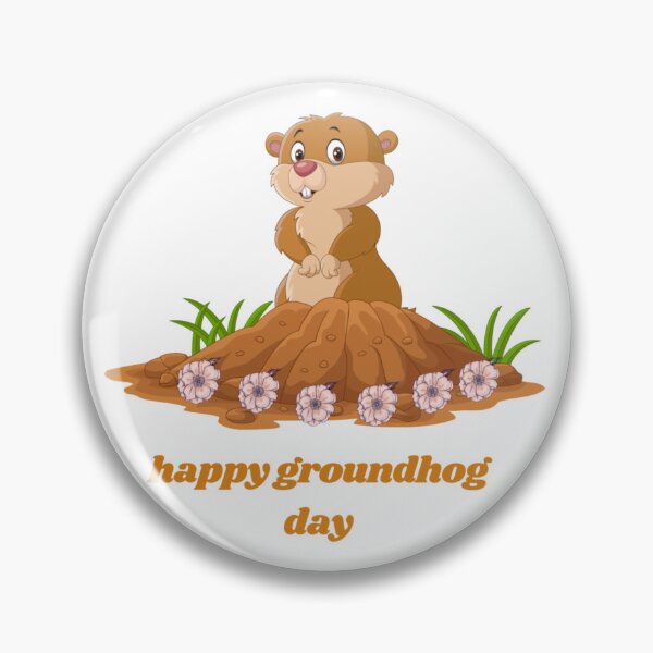 Item preview, happy groundhog day designed and sold by zainab-bella.