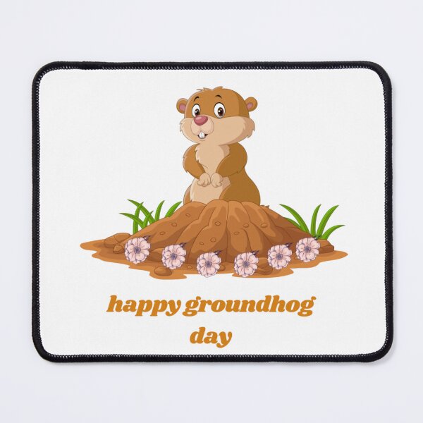 Item preview, happy groundhog day designed and sold by zainab-bella.