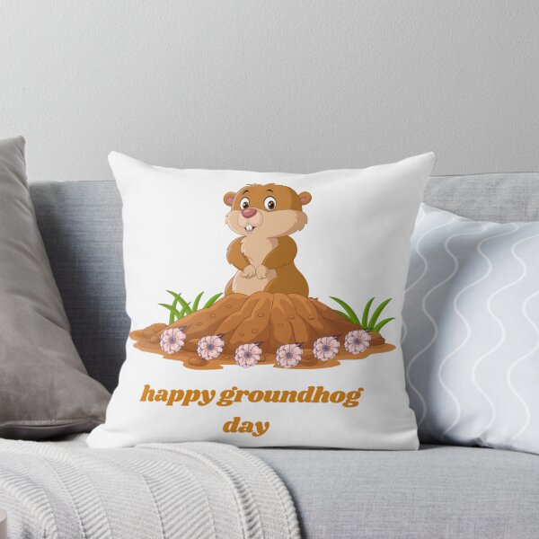 Item preview, happy groundhog day designed and sold by zainab-bella.