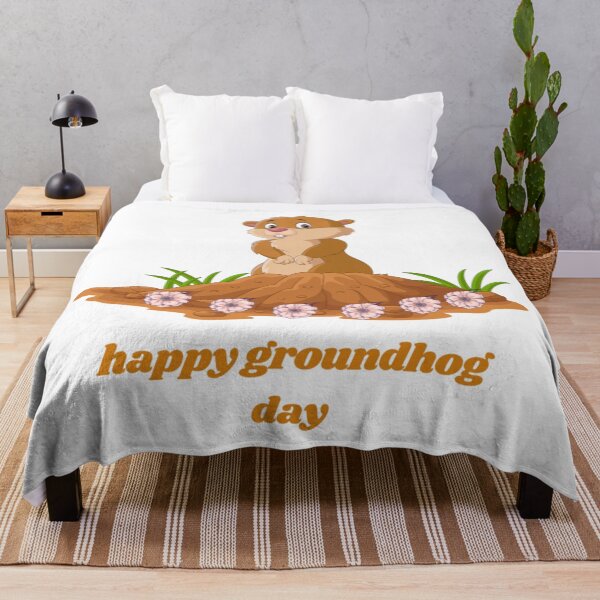 Item preview, happy groundhog day designed and sold by zainab-bella.