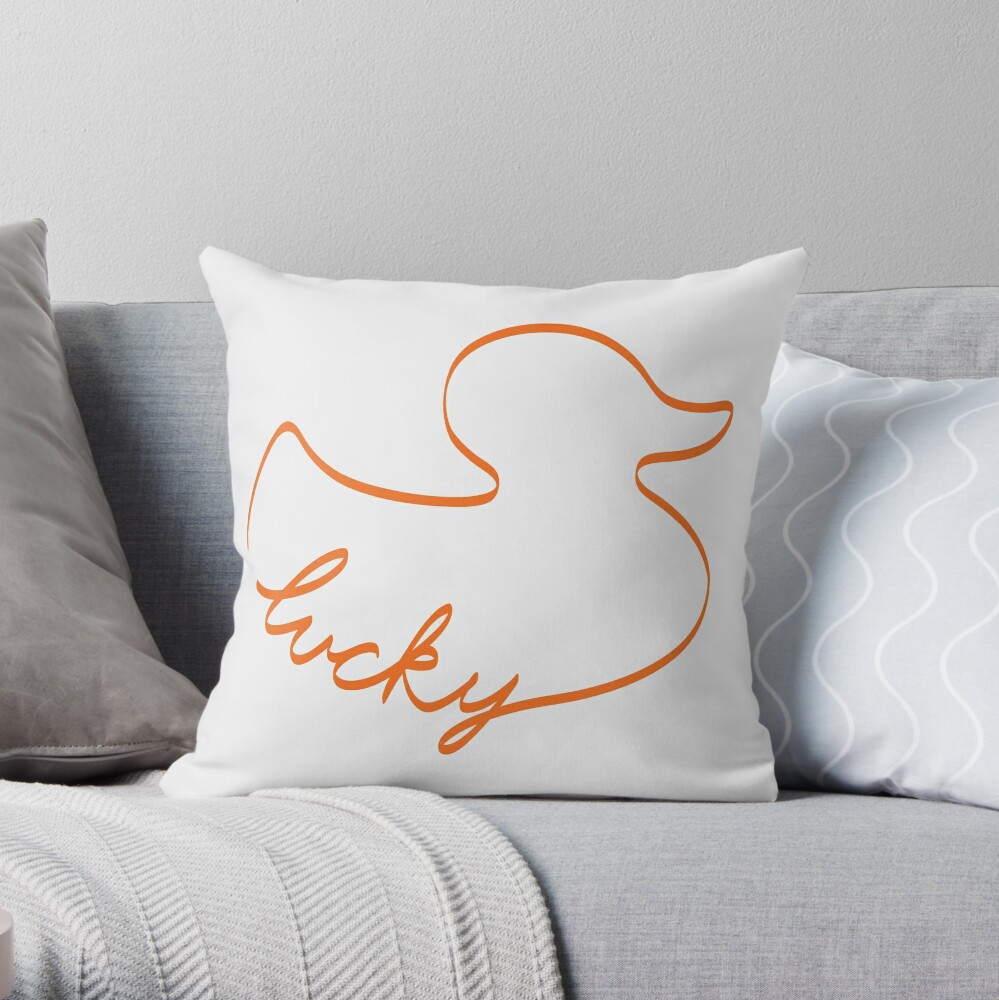 cute duck pillow