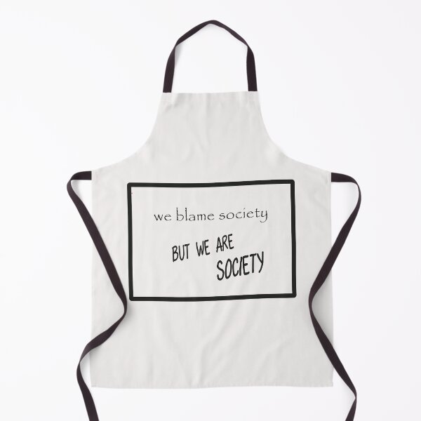 Item preview, we blame society but we are society shirt designed and sold by Crystakim.