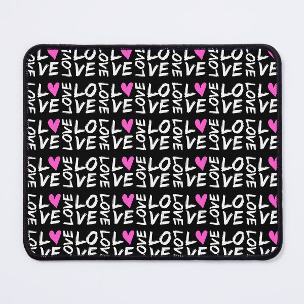 Item preview, pink heart love pattern design designed and sold by DopeDesign111.