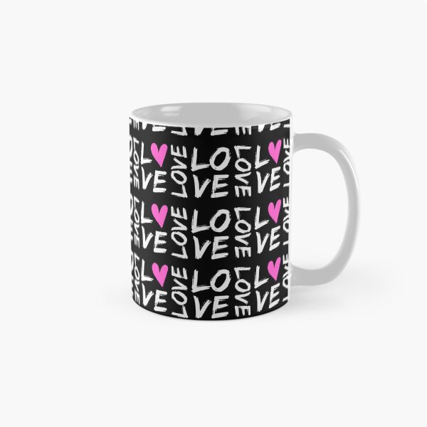 Item preview, pink heart love pattern design designed and sold by DopeDesign111.