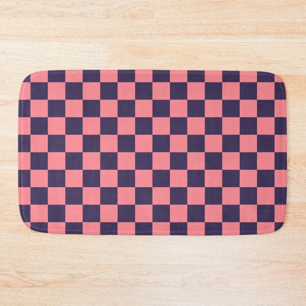 Item preview, Checkerboard Check Checkered Pattern in Retro Pink and Blue designed and sold by kierkegaard.