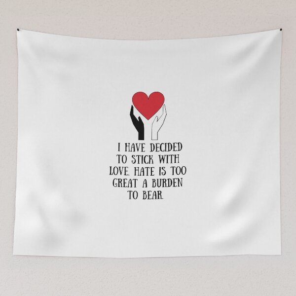 Item preview, i have decided to stick with love hate is too great a burden to bear designed and sold by LUX2Boutique ★★★★★.