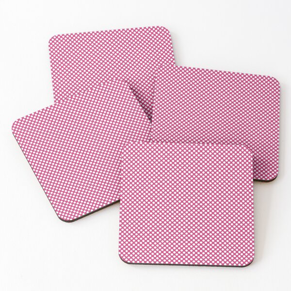 Item preview, Pink Yarrow and White Polka Dots designed and sold by SaraValor.