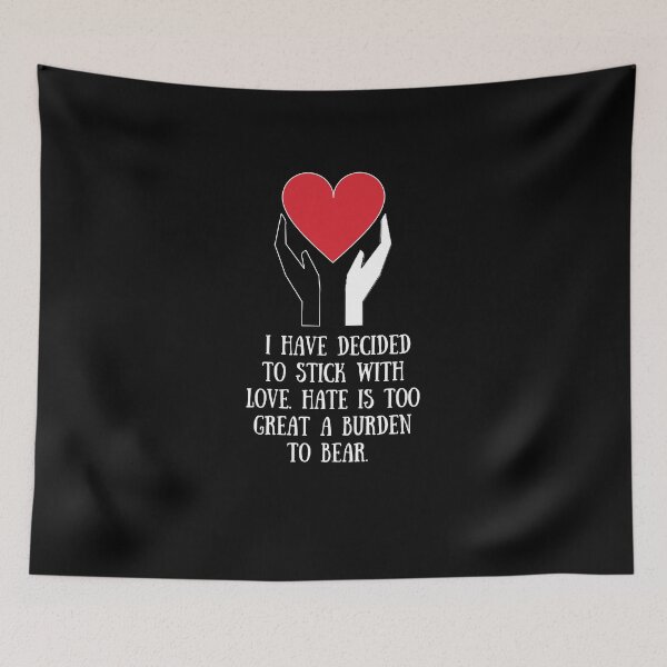 Item preview, i have decided to stick with love hate is too great a burden to bear designed and sold by LUX2Boutique ★★★★★.