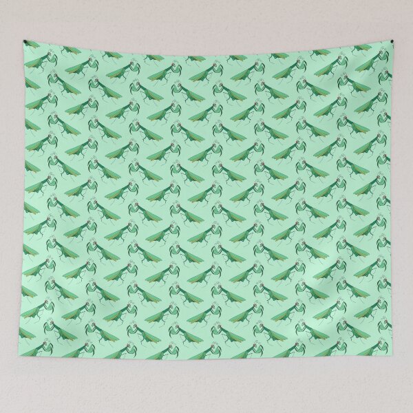 Item preview, Green Praying Mantis Pattern designed and sold by SaradaBoru.