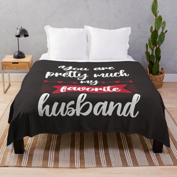 Item preview, You Are Pretty Much My Favorite Husband Funny Valentines Day Quote For Couple Wife Husband designed and sold by JooArtPrints ★★★★★.