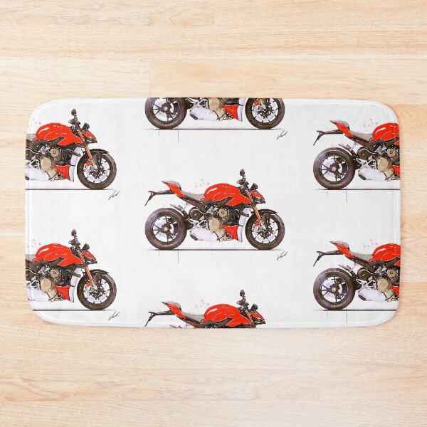 Item preview, Watercolor Italian Streetfighter Motorcycle - original watercolor by Vart. designed and sold by vartstudio.