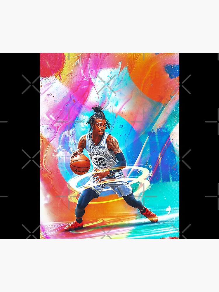 Ja Morant Head Touches The Backboard On INSANE Two-Hand Block Samsung  Galaxy Phone Case for Sale by RobertKingART