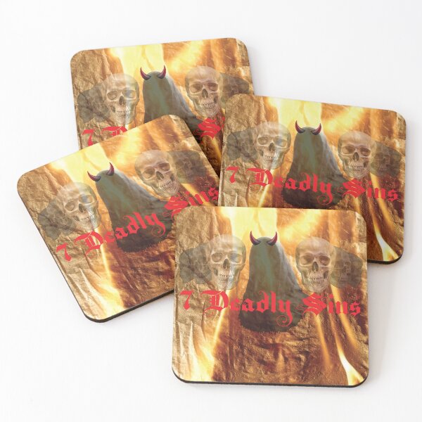 Item preview, 7 Deadly Sins/Seven Deadly Sins designed and sold by BullishGraphics.
