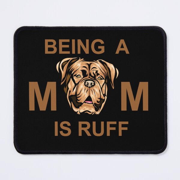 Item preview, Being a mom is ruff typography funny saying design. designed and sold by SamRVstore.