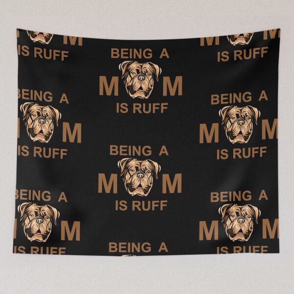 Item preview, Being a mom is ruff typography funny saying design. designed and sold by SamRVstore.