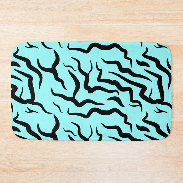 Item preview, Blue Black Strip seamless Abstract Pattern background designed and sold by Ravex  Graphix.