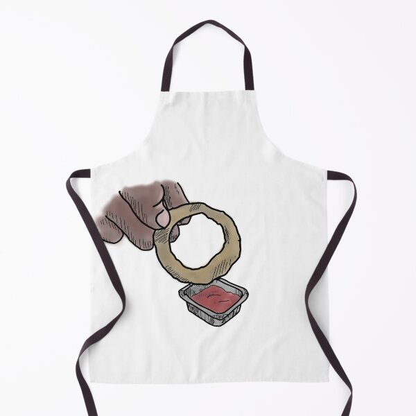 Item preview, Onion ring with sauce designed and sold by Dopamine Dumpster.