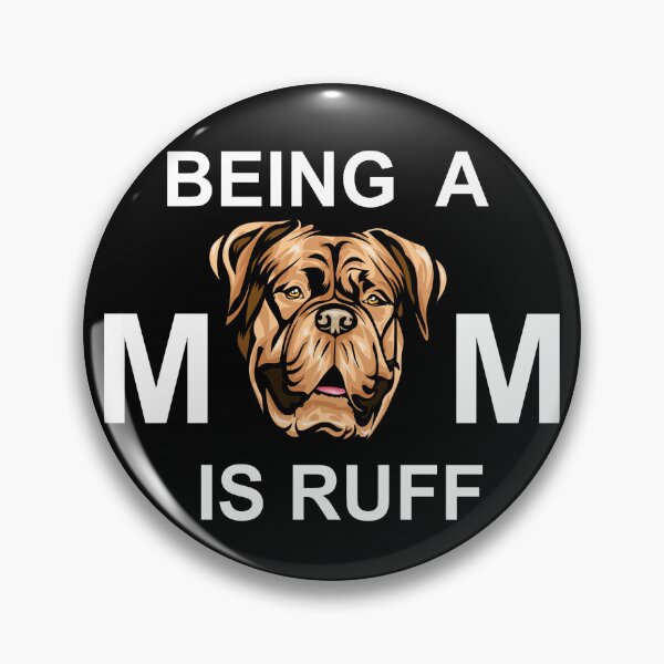 Item preview, Being a mom is ruff typography funny saying design. designed and sold by SamRVstore.