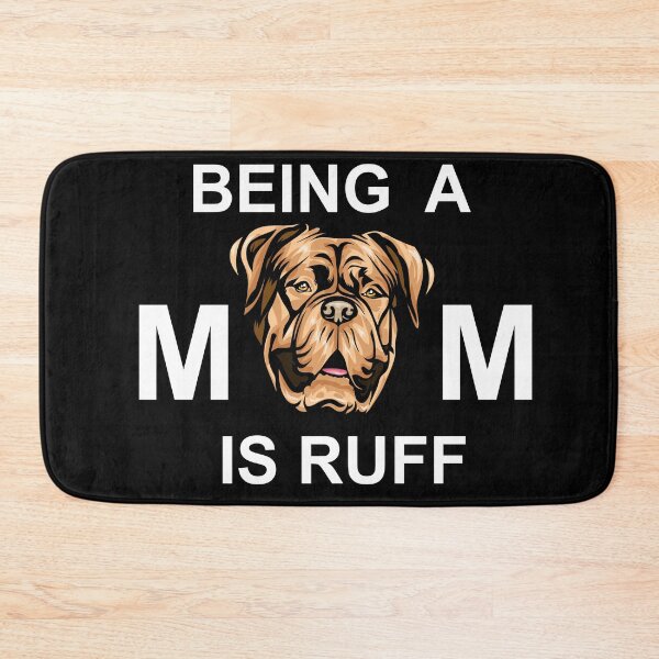 Item preview, Being a mom is ruff typography funny saying design. designed and sold by SamRVstore.