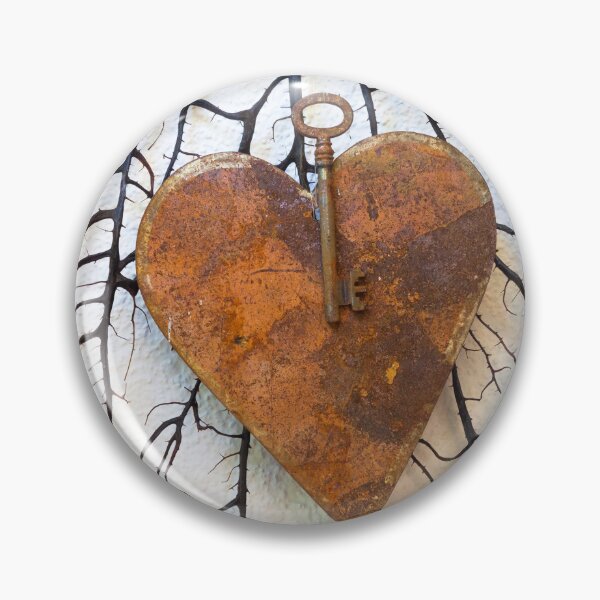 Item preview, Valentine heart and key designed and sold by Valdilana.