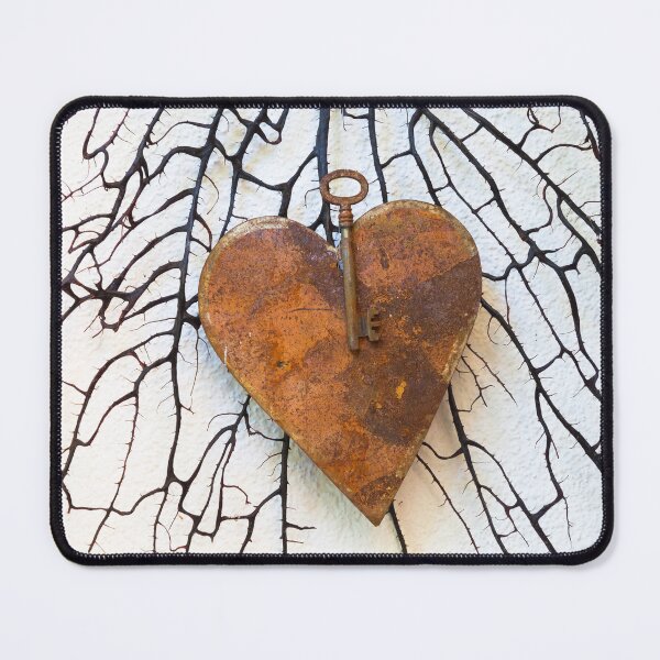 Item preview, Valentine heart and key designed and sold by Valdilana.