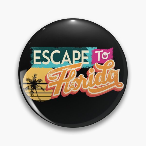 Item preview, Escape to Florida, Live By The Sun And Sand designed and sold by retrippy.