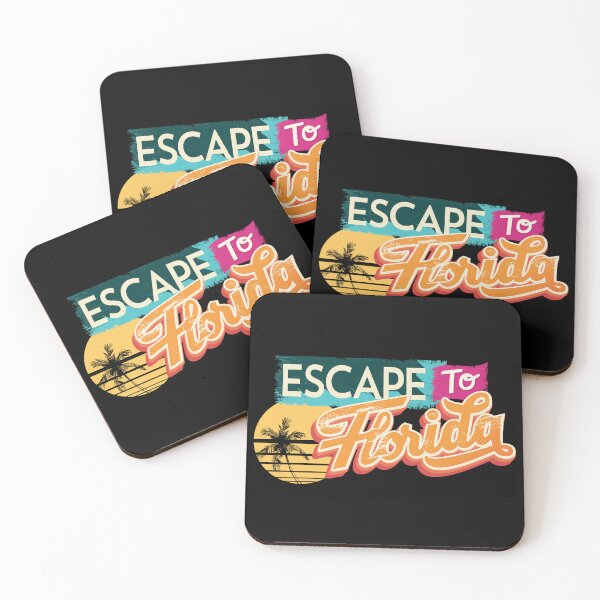 Item preview, Escape to Florida, Live By The Sun And Sand designed and sold by retrippy.