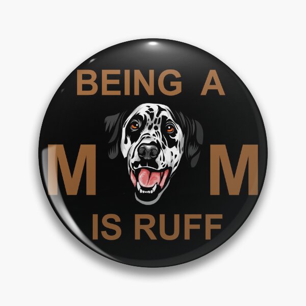 Item preview, Being a mom is ruff typography funny saying design. designed and sold by SamRVstore.