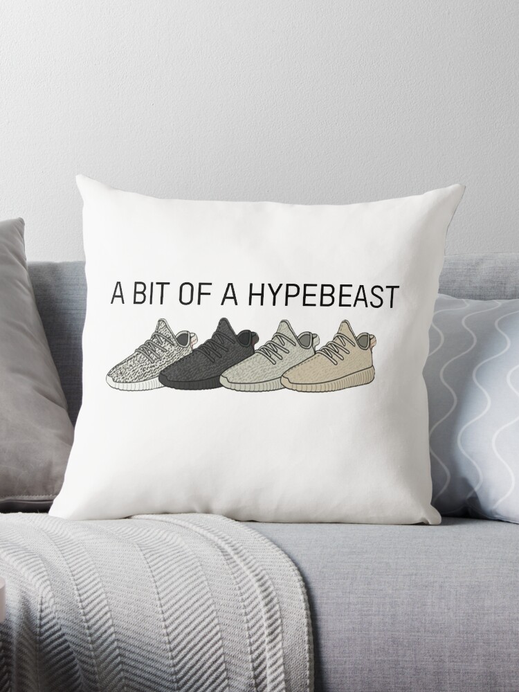 A Bit Of A Hypebeast Throw Pillow for Sale by fruitdragon