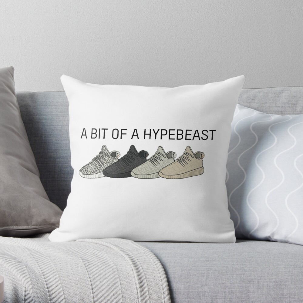 A Hypebeast's Heart Throw Pillow