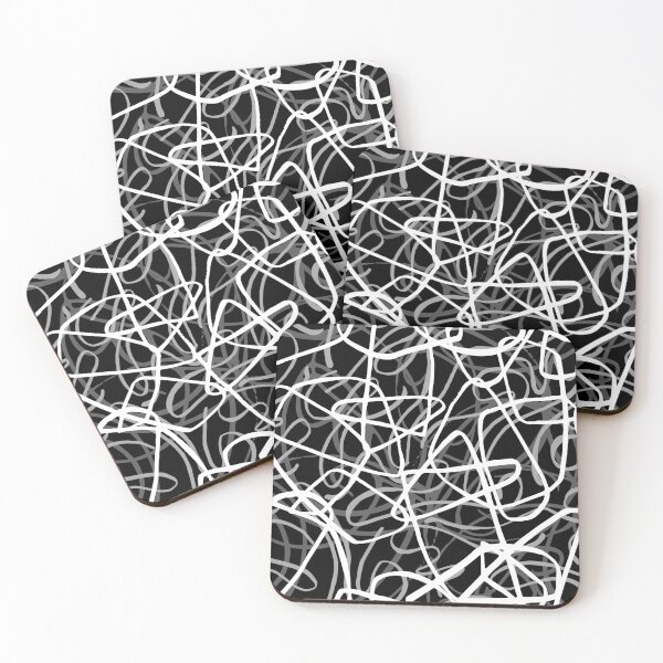 Item preview, Aesthetic black and white pattern designed and sold by Bonicrazypeople.