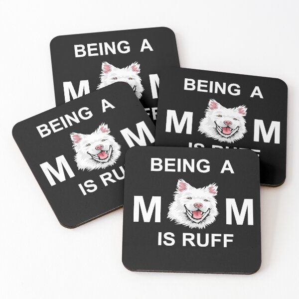 Item preview, Being a mom is ruff typography funny saying design. designed and sold by SamRVstore.