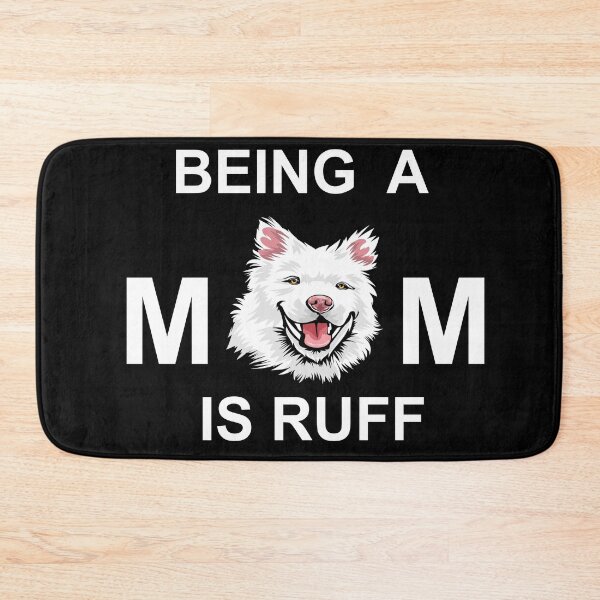 Item preview, Being a mom is ruff typography funny saying design. designed and sold by SamRVstore.