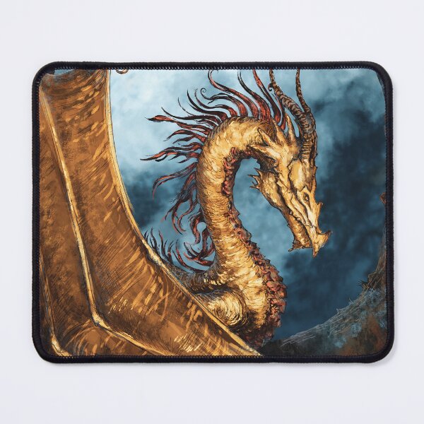 Item preview, Dragon - Golden elegance designed and sold by Greenedera.
