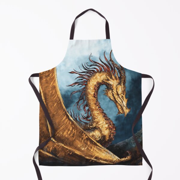 Item preview, Dragon - Golden elegance designed and sold by Greenedera.
