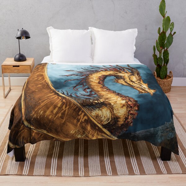Item preview, Dragon - Golden elegance designed and sold by Greenedera.